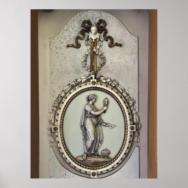 Poster Beauté de décolleté (Devant)