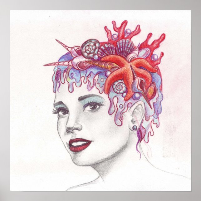 Poster Beauté de la mer (Devant)