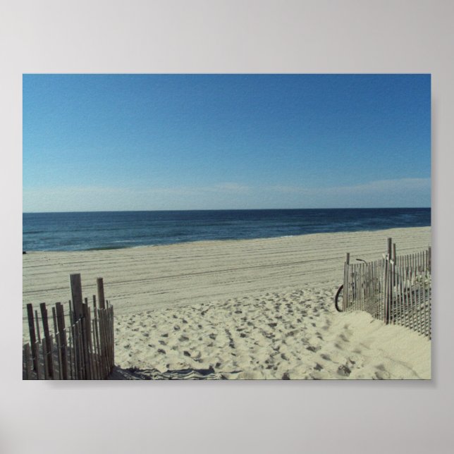 Poster Beauté de plage (Devant)