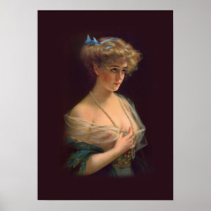 Poster Beauté édouardienne