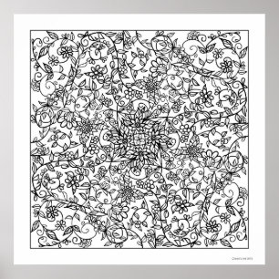 Poster Beauté Florale Vous Couleur Belle Grande