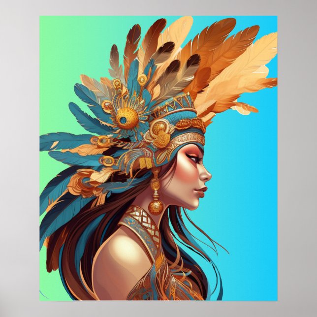 POSTER BEAUTÉ NATIVE #1 (Devant)