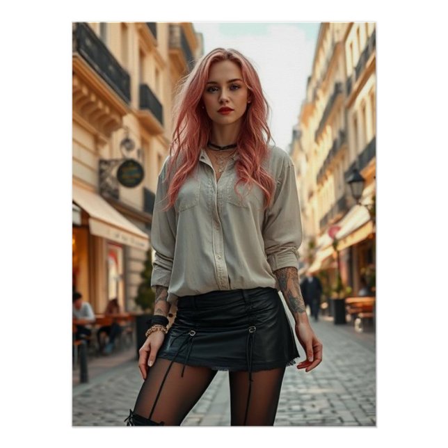 Poster Beauté parisienne (Devant)