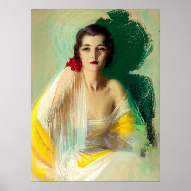 Poster Beauté rétro 33 (Devant)