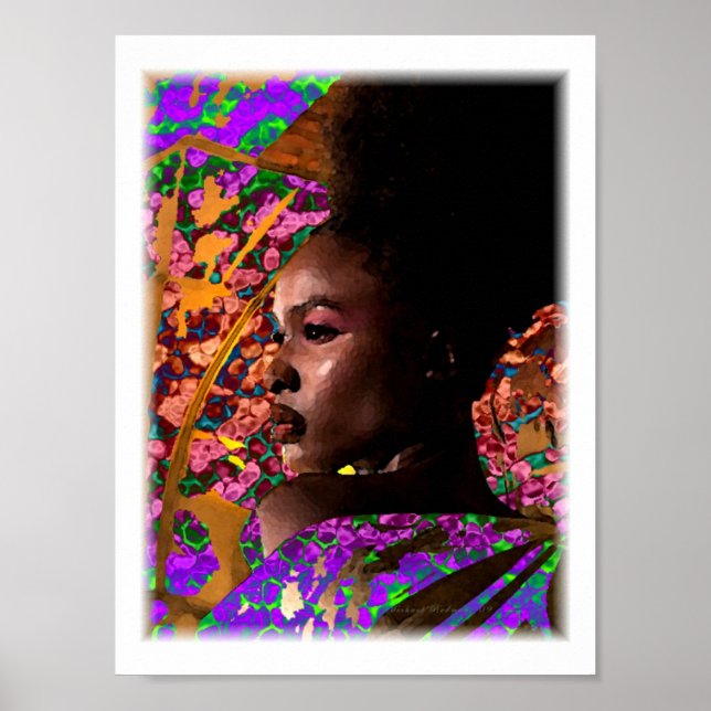 Poster Beauté Royale D'Afrique (Devant)