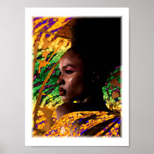 Poster Beauté Royale D'Afrique