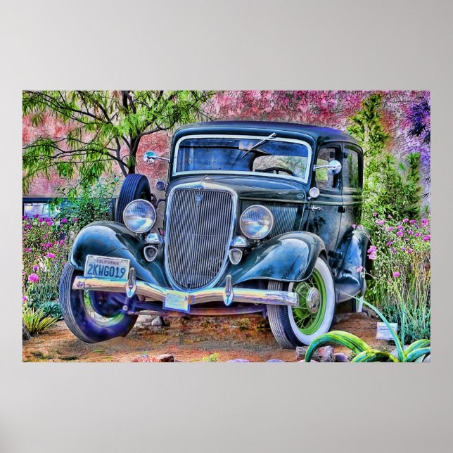 POSTER BEAUTÉ VINTAGE (Devant)