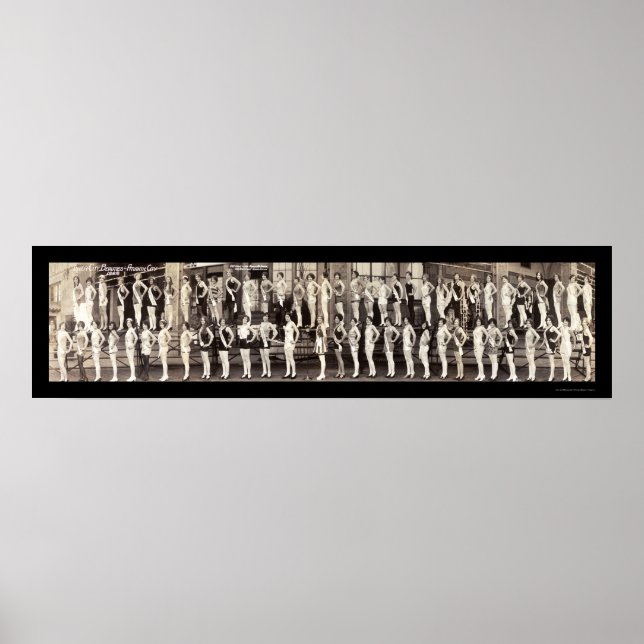 Poster Beautés de bain NJ LG Photo 1926 (Devant)