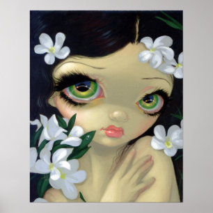 Poster Beautés toxiques 2 : Oleander blanc ART IMPRIMER