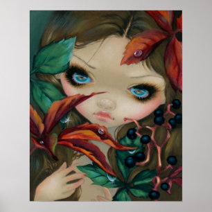 Poster Beautés toxiques X : Virginia Creeper ART IMPRIMER