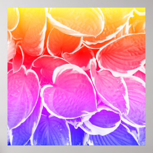 Poster Beaux-arts de feuilles