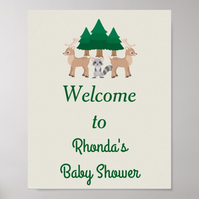 Poster Beaux critères forestiers (Devant)