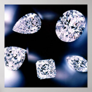 Poster Beaux diamants
