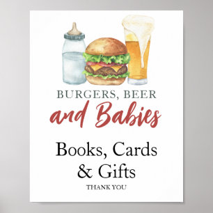 Poster Bébé brasse de la bière Livres Cartes & Cadeaux
