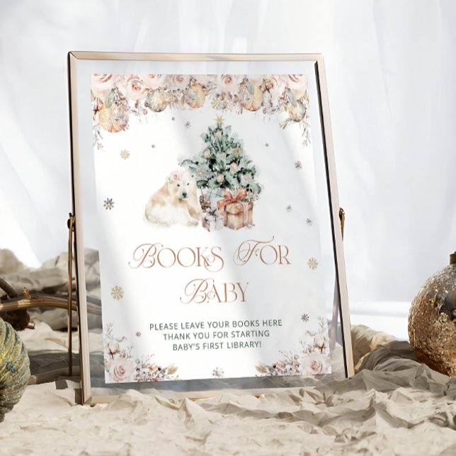 Poster Bébé c'est froid dehors Bear Books for Baby (Créateur téléchargé)