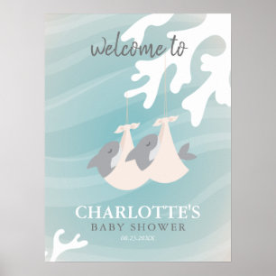 Poster Bébé de requin doux