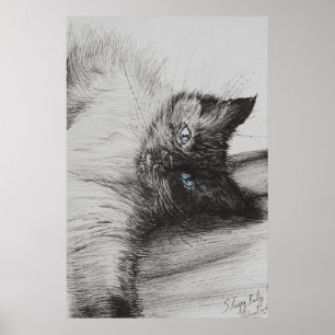 Poster Bébé effronté