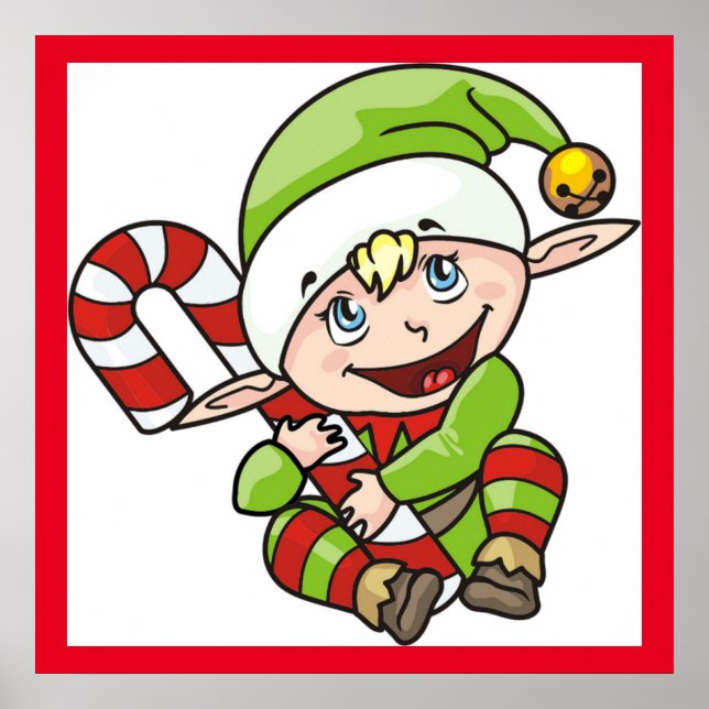 POSTER BÉBÉ ELF (Devant)