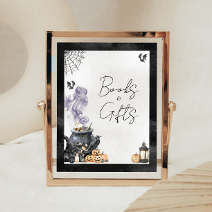 Poster Bébé est en train de brasser Signe de livres et de
