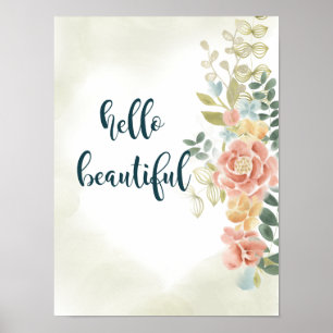 Poster Bébé fille I