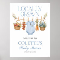 Bébé Garçon Cultivé Localement Bienvenue au Marché