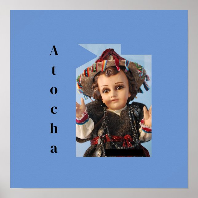 Poster Bébé Jésus d'Atocha (Devant)
