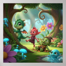 Bébé mignon monstres