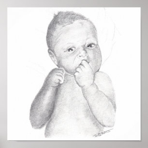 Poster Bébé passif