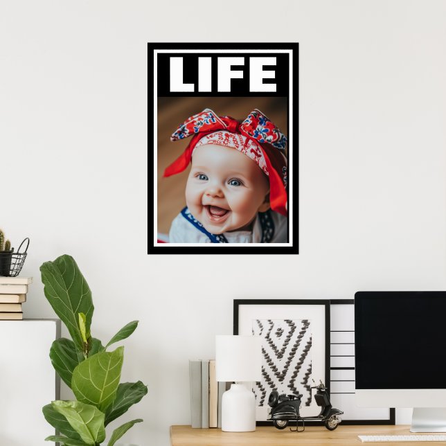 Poster Bébé Polonais Beau Bébé Fille Pro-Vie Vernis (Bureau à domicile)