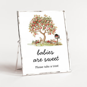Poster Bébé Pomme de nos Yeux Signe Bébés sont Mignons