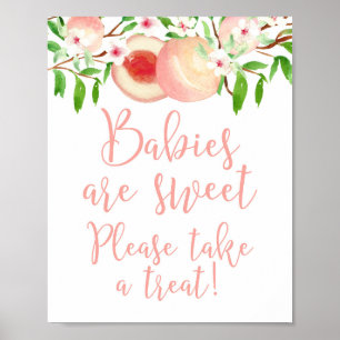Poster Bébés sont doux S'il vous plaît prendre un traitem