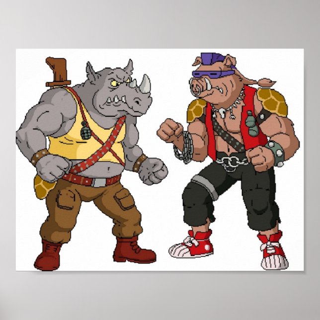 Poster Bebop Rockstable Funny gros caractères (Devant)