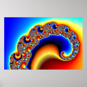 Poster Beckoning 2 - Fractal