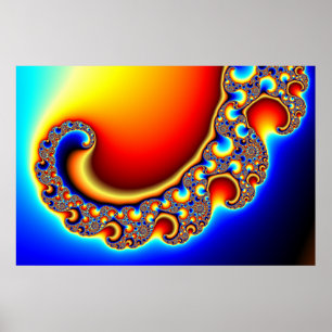 Poster Beckoning - Fractal