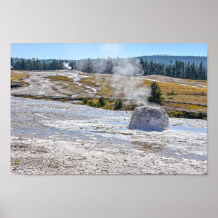 Poster Beehive Geyser, parc national de Yellowstone