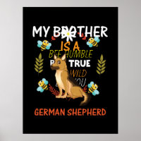 Beekeeper Art My Brother Est Un Berger Allemand