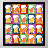poster BEER Pop Art
