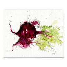 Beet root Cuisine murale