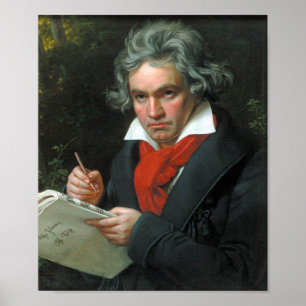 Poster Beethoven portatif