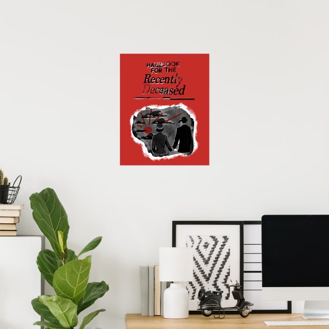 Poster Beetlejus | Manuel pour les personnes récemment dé (Bureau à domicile)