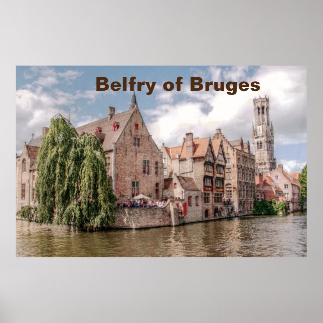 Poster Beffroi de Bruges (Devant)