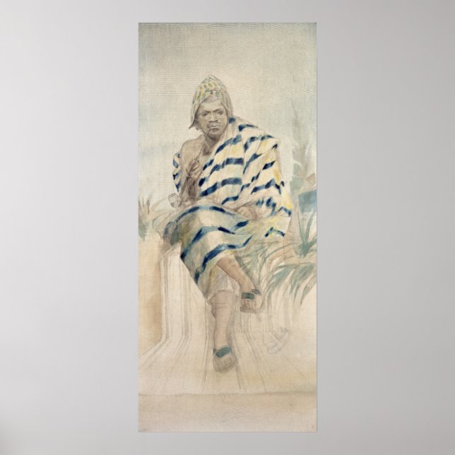 Poster Behanzin Le Dernier roi du Dahomey (Devant)