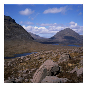 Poster Beinn an Eionn Scotland