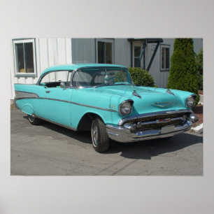 Poster Bel Air 1957 de Chevrolet