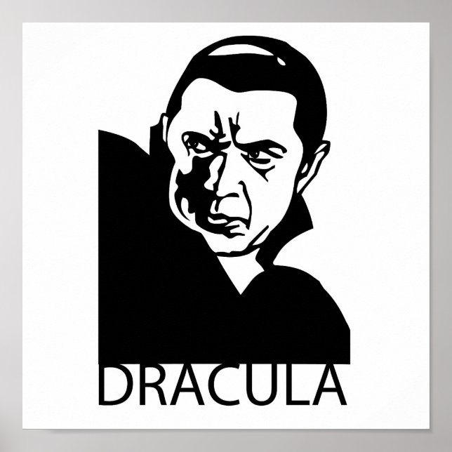 Poster Bela Lugosi et Dracula (Devant)