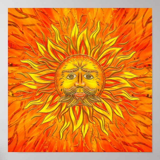 Poster Belenus - le Dieu du Soleil (Devant)