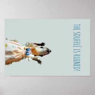 Poster Belette de Juanita avec ne pas maudire.  Comme en