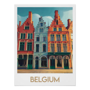 Poster Belgien
