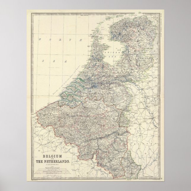 Poster Belgique, Pays-Bas (Devant)