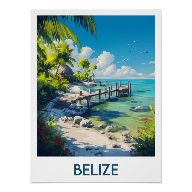Poster Belize (Devant)